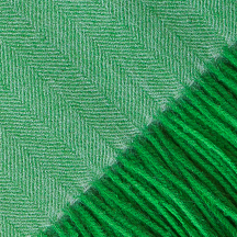 Herringbone Apple Green